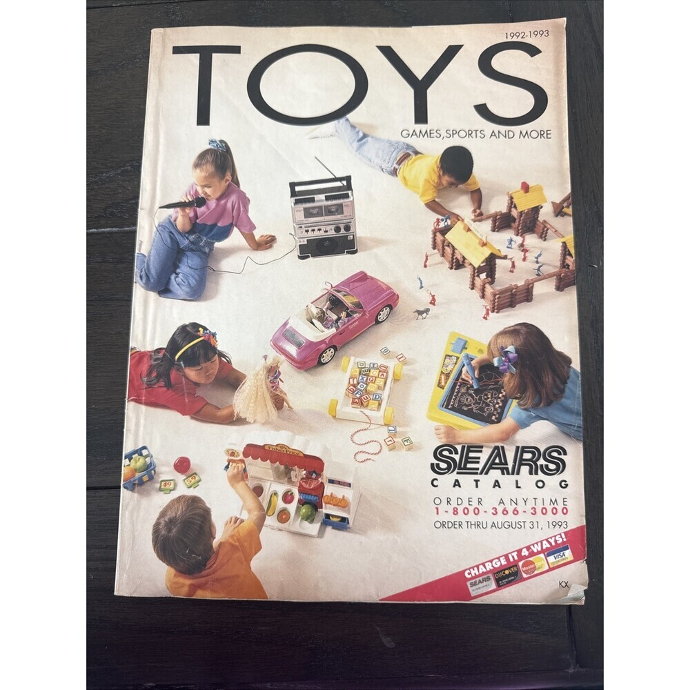 1992/93 Sears Toy Catalog